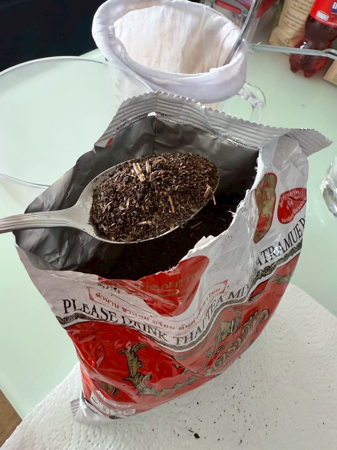 Cha Tra Mue Roter Tee mit Vanillegeschmack aus Thailand 400g