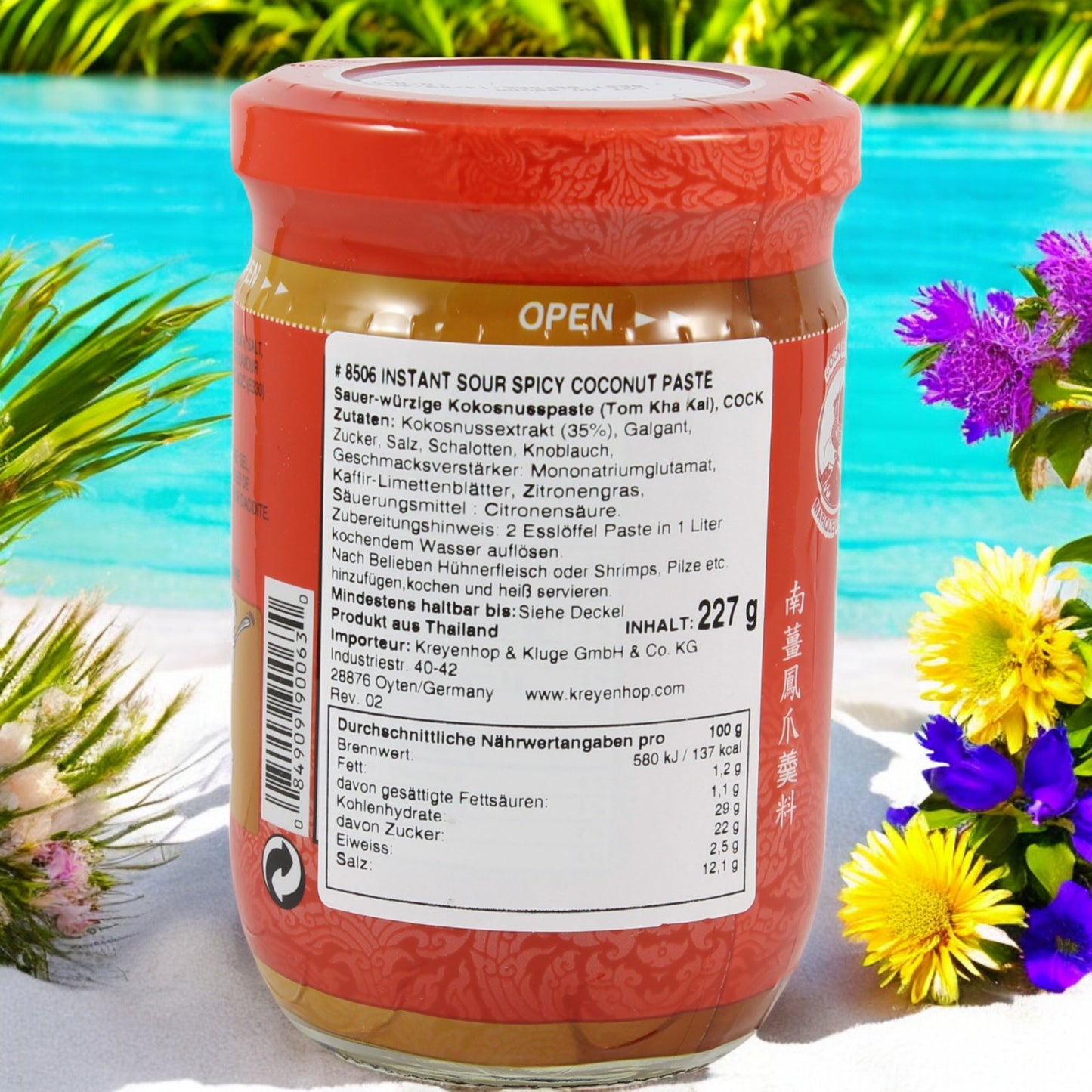 COCK Tom Ka Würzpaste 227g