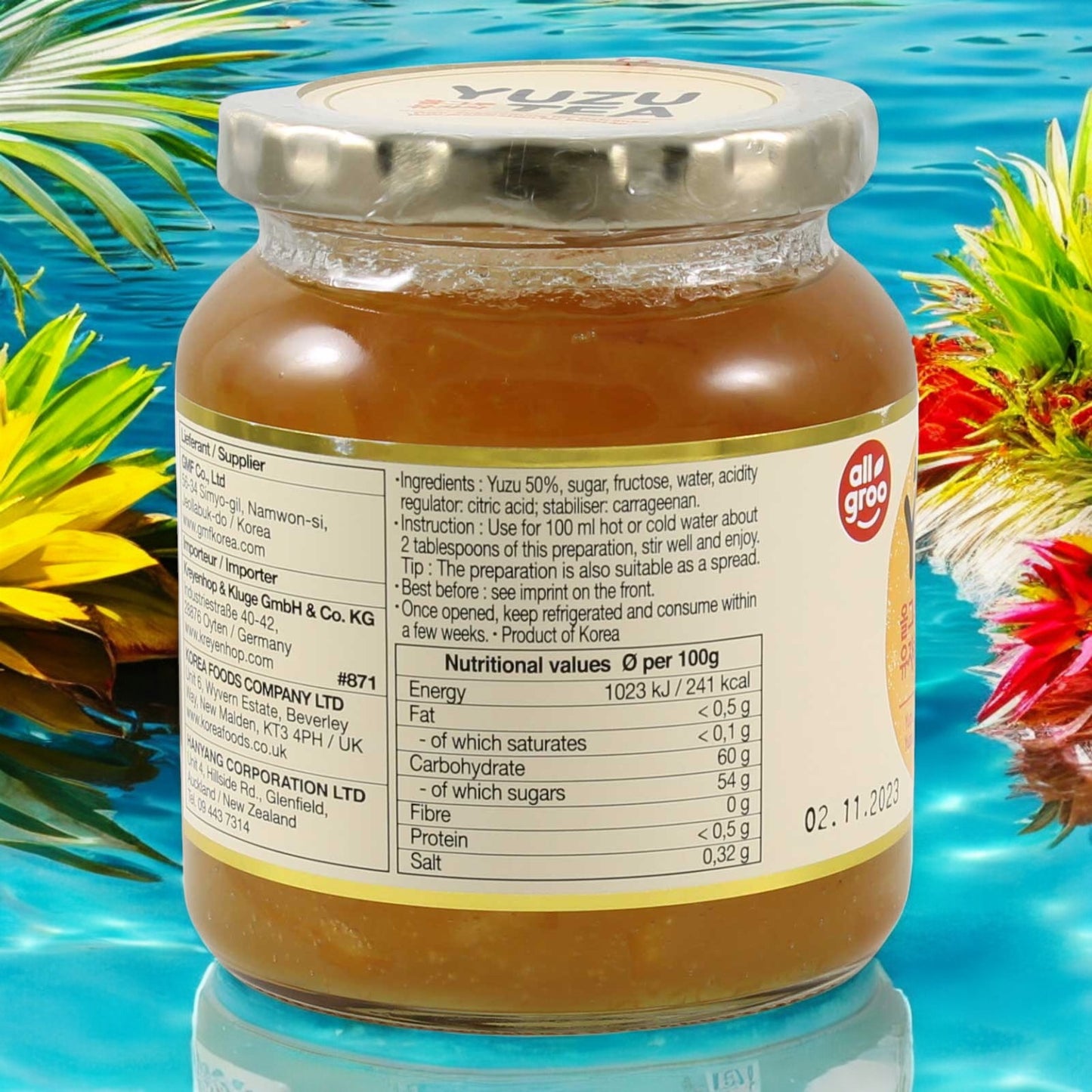 allgroo Yuzu Tee 400g