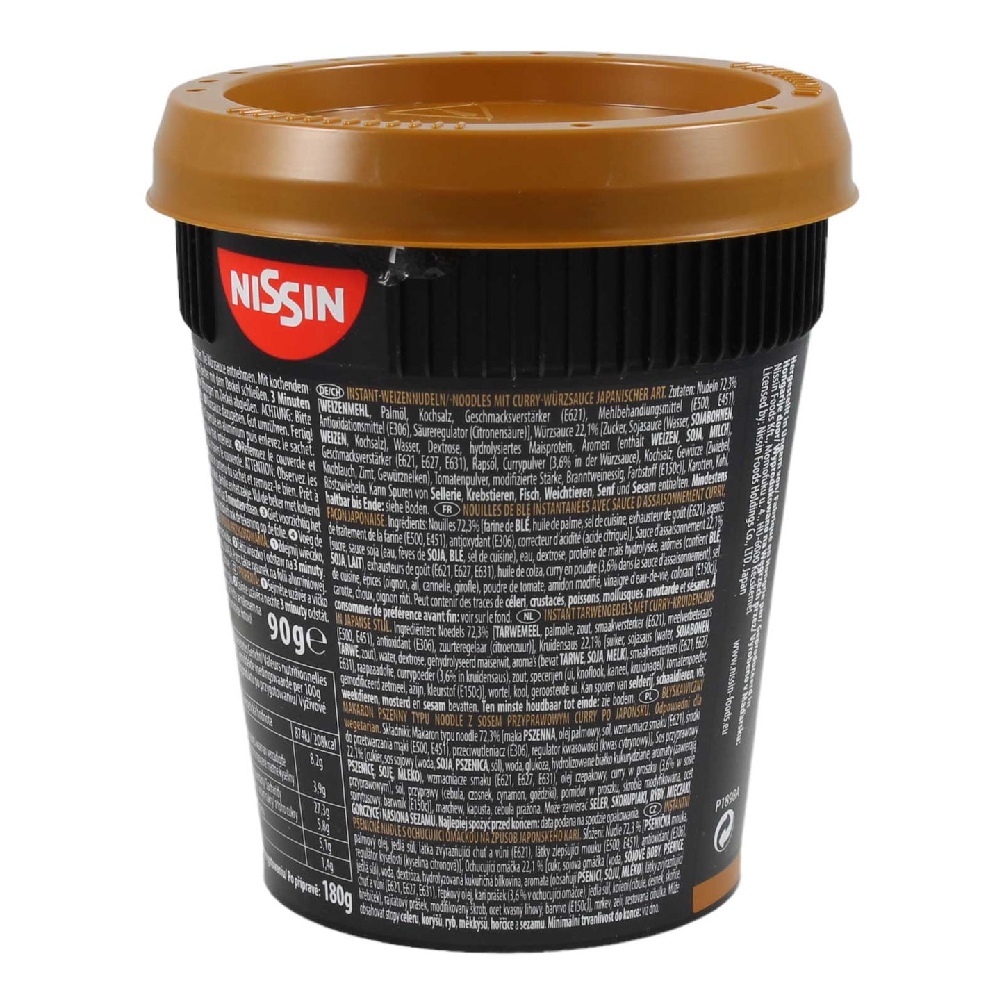 Nissin Japanisches Curry Sobanudeln im Becher 90g