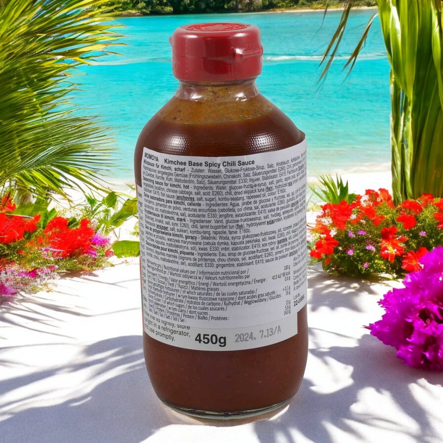 Momoya Scharfe Chilisauce Kimuchi No Moto, Würzsauce/Basis für Kimchi 450g