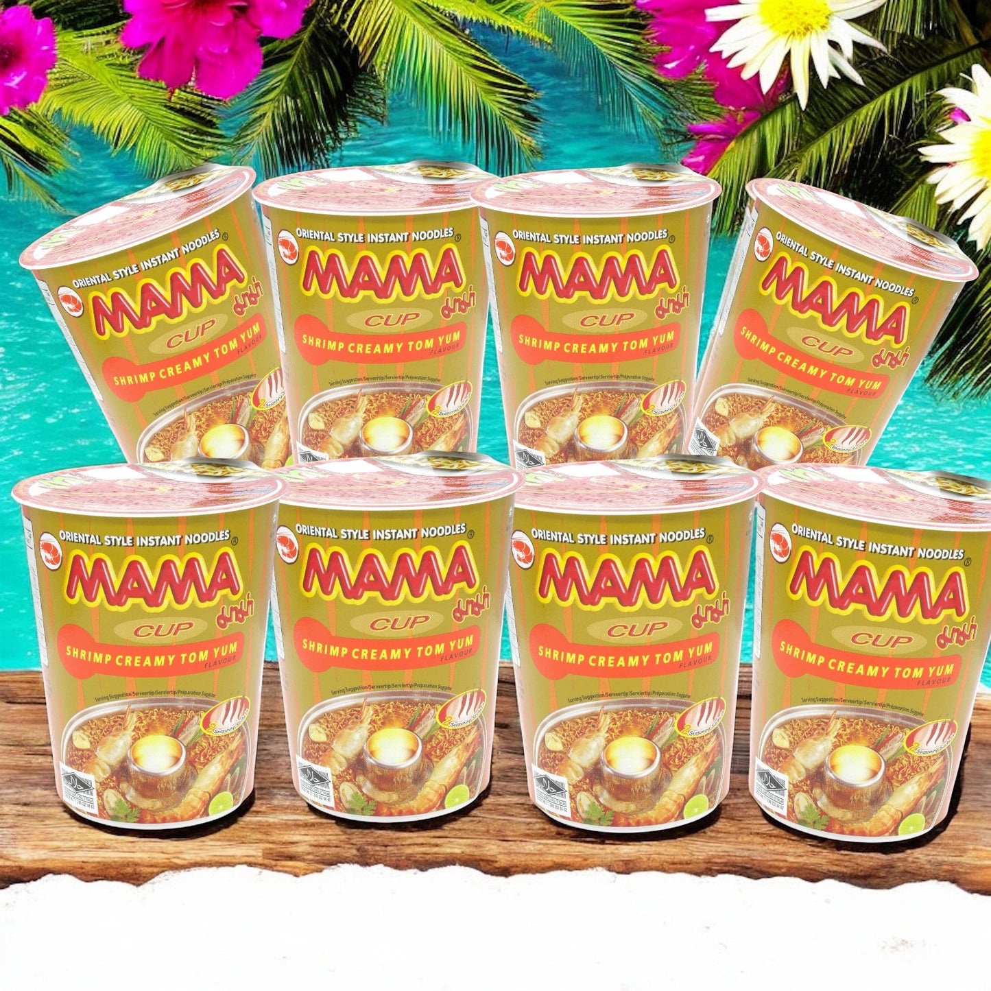 MAMA Tom Yum Garnelen Creamy Instant Nudeln im Becher 560g
