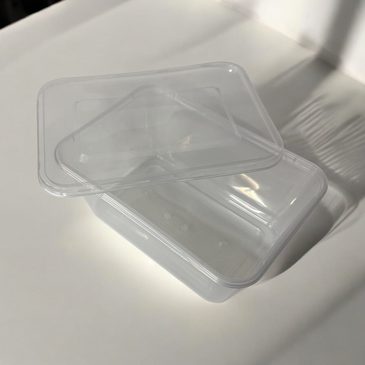 25x Fiesta Kunststoff Mikrowellenbehälter, Plastikdose, Gastronomie, Imbiss 1l