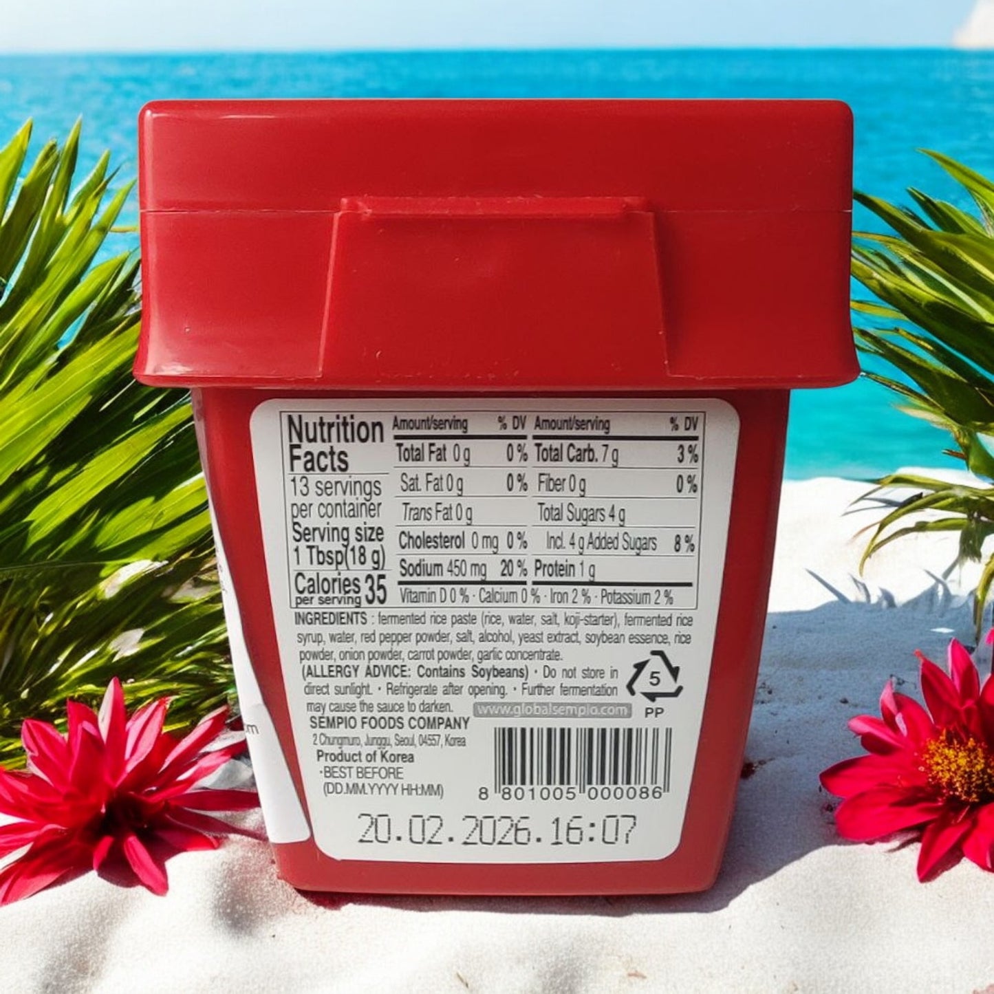 Sempio Gochujang Chilipaste Glutenfrei 250g
