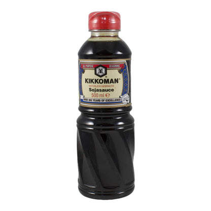 Kikkoman 3er Pack Sojasauce 500ml, 1,5l