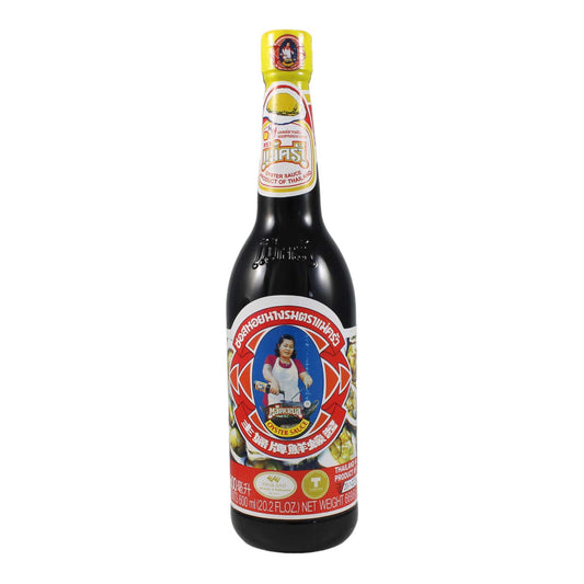 MaeKrua pack of 12 oyster sauce 600ml, 7.2l