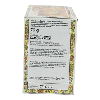 Gingen Instant Ingwer Tee Ohne Zucker 14x5g 70g