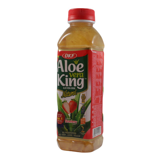 OKF Erdbeere Aloe Vera Getränk zzgl. 25cent Pfand, EINWEG 500ml