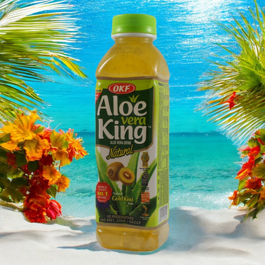 OKF Kiwi Aloe Vera Getränk zzgl. 25cent Pfand, EINWEG 500ml