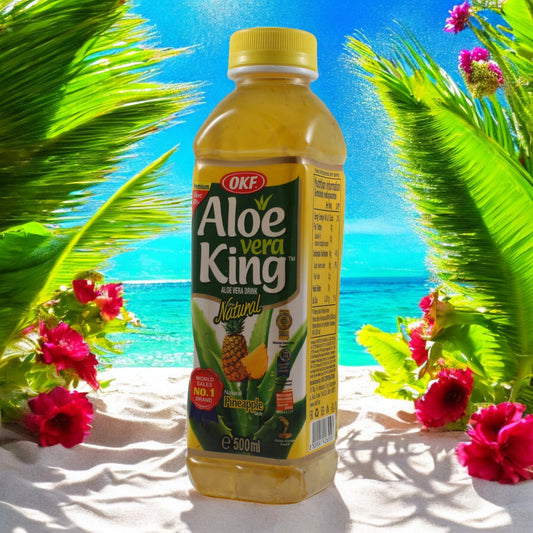 OKF Ananas Aloe Vera Getränk zzgl. 25cent Pfand, EINWEG 500ml