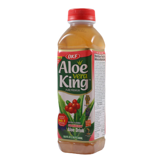 OKF Cranberry Aloe Vera Getränk zzgl. 25cent Pfand, EINWEG 0,5l