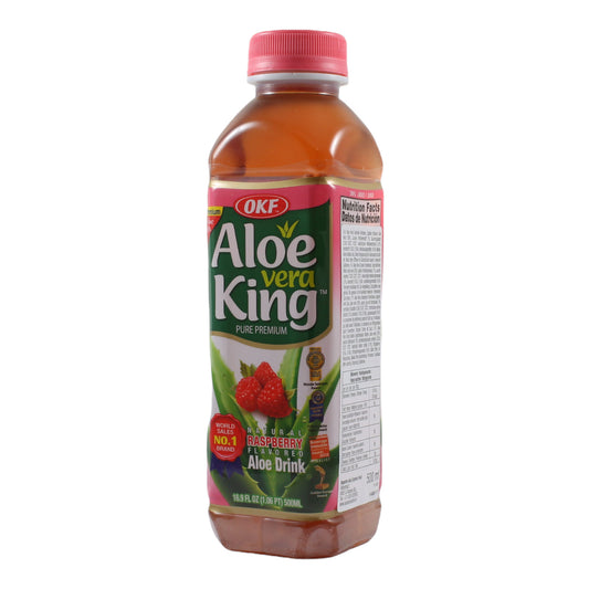 OKF Himbeere Aloe Vera Getränk zzgl. 25cent Pfand, EINWEG 0,5l