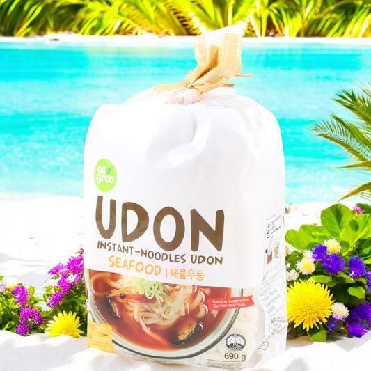 allgroo Seafood Udon Instant Noodles 600g
