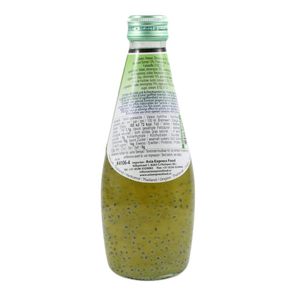 V-Fresh Zitronengrasgetränk mit Basilikumsamen 290ml