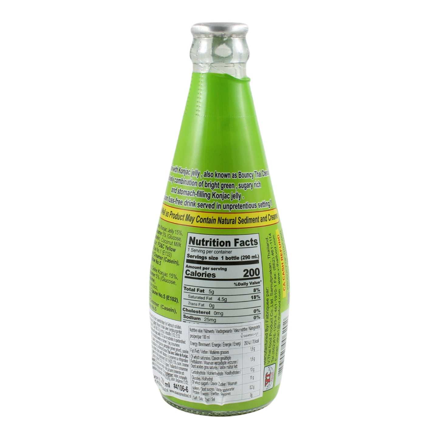 V-Fresh Lodchong Getränk mit Konjak Gelee 290ml
