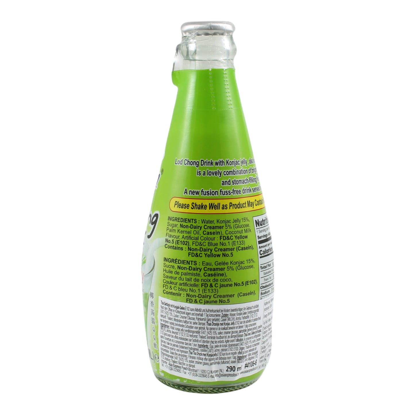 V-Fresh Lodchong Getränk mit Konjak Gelee 290ml