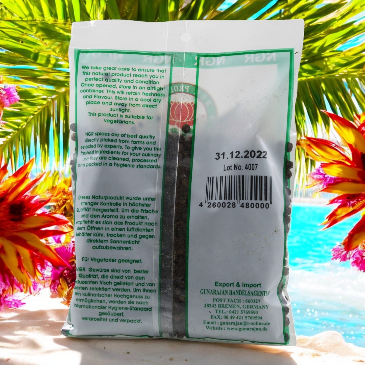 NGR Pfefferkörner schwarz 100g
