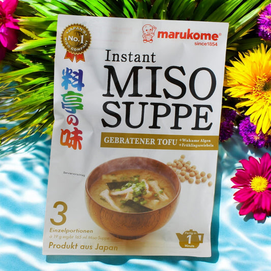 Marukome Instant Miso Suppe gebratener Tofu 57g