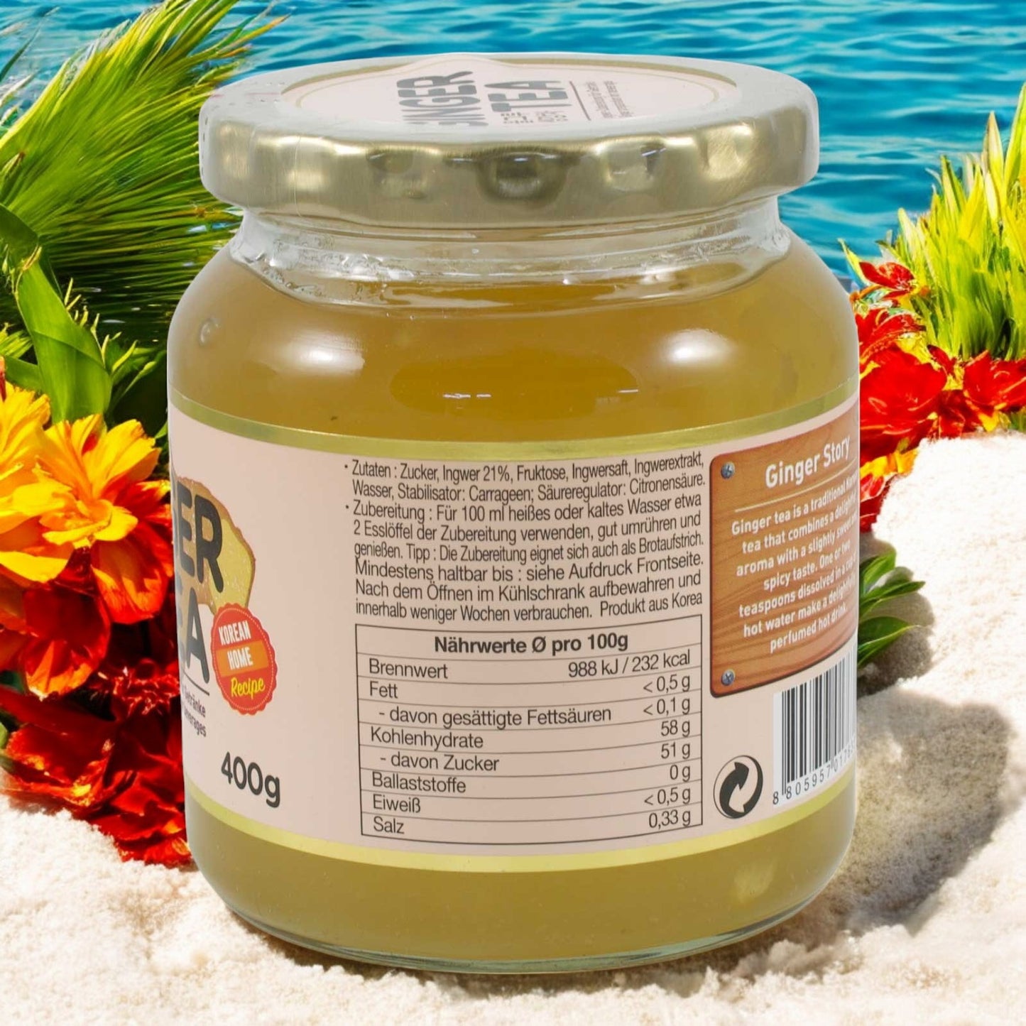 allgroo Ingwer Tee 400g
