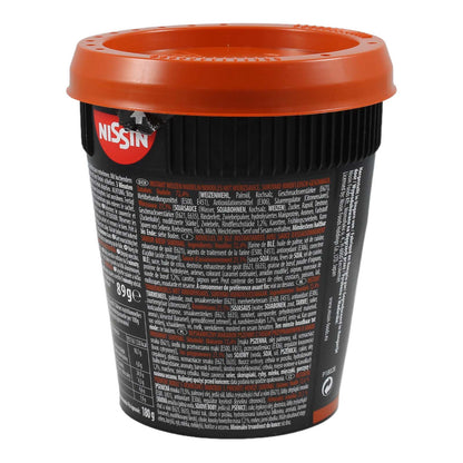 Nissin Sukiyaki Rind Sobanudeln im Becher 89g