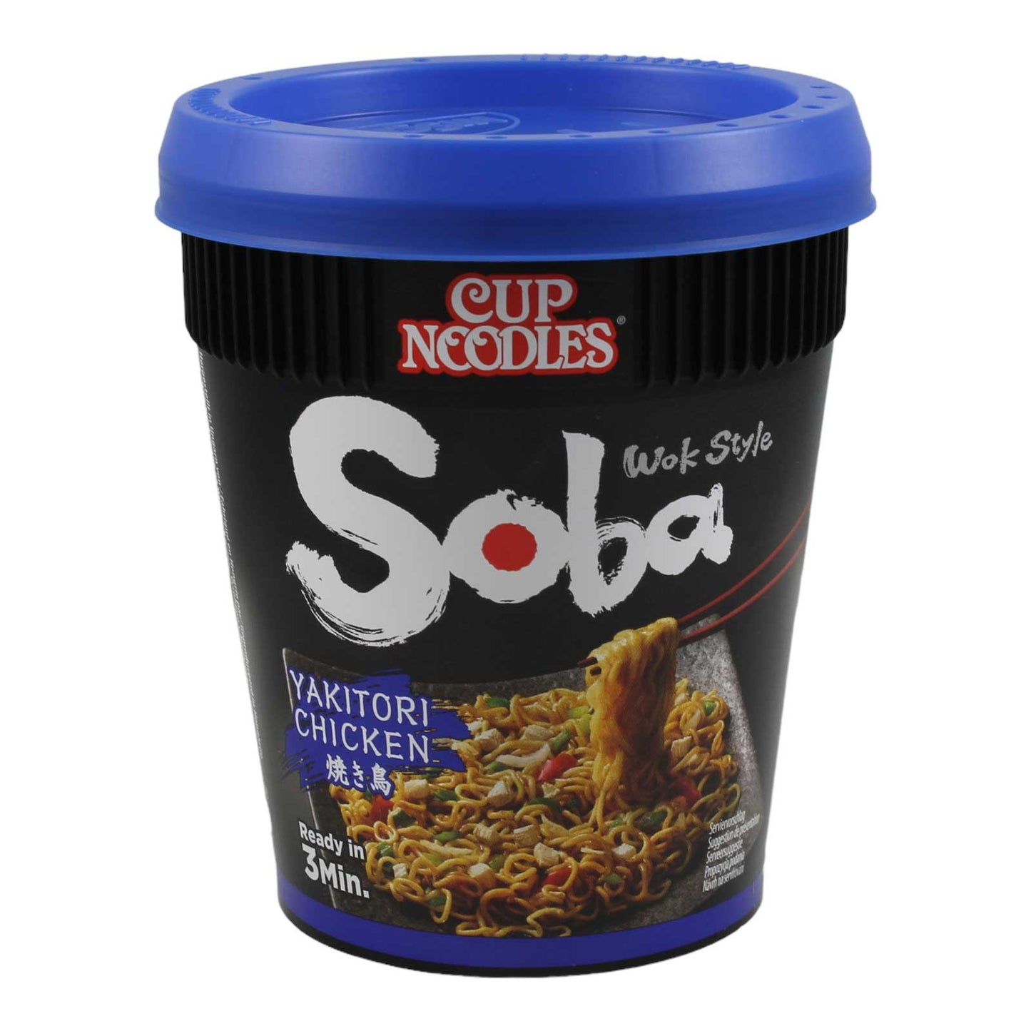 Nissin Yakitori Huhn Sobanudeln im Becher 89g