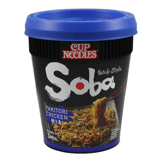 Nissin Yakitori Huhn Sobanudeln im Becher 89g
