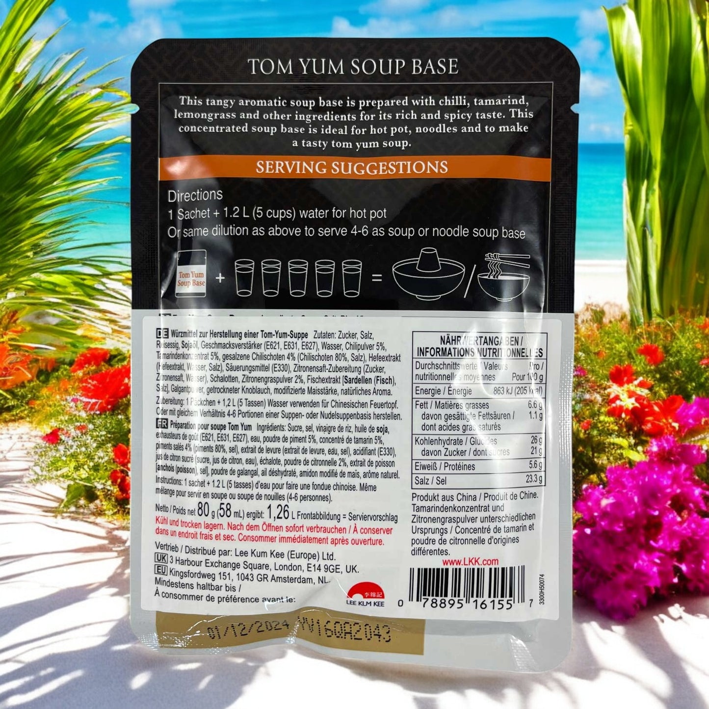 Lee Kum Kee Hot Pot, Tom Yum Gewürzmischung 80g