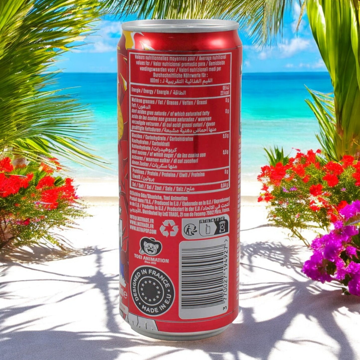 Ultra Ice Tea Pfirsisch Eistee zzgl. 25cent Pfand, EINWEG, One Piece Ruffy 330ml