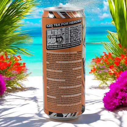 Ultra Ice Tea Pfirsisch Eistee zzgl. 25cent Pfand, EINWEG, Dragonball Z Son Goku 330ml