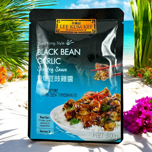 Lee Kum Kee Knoblauch, Schwarze Bohnen Sauce Hong Kong Style 50g