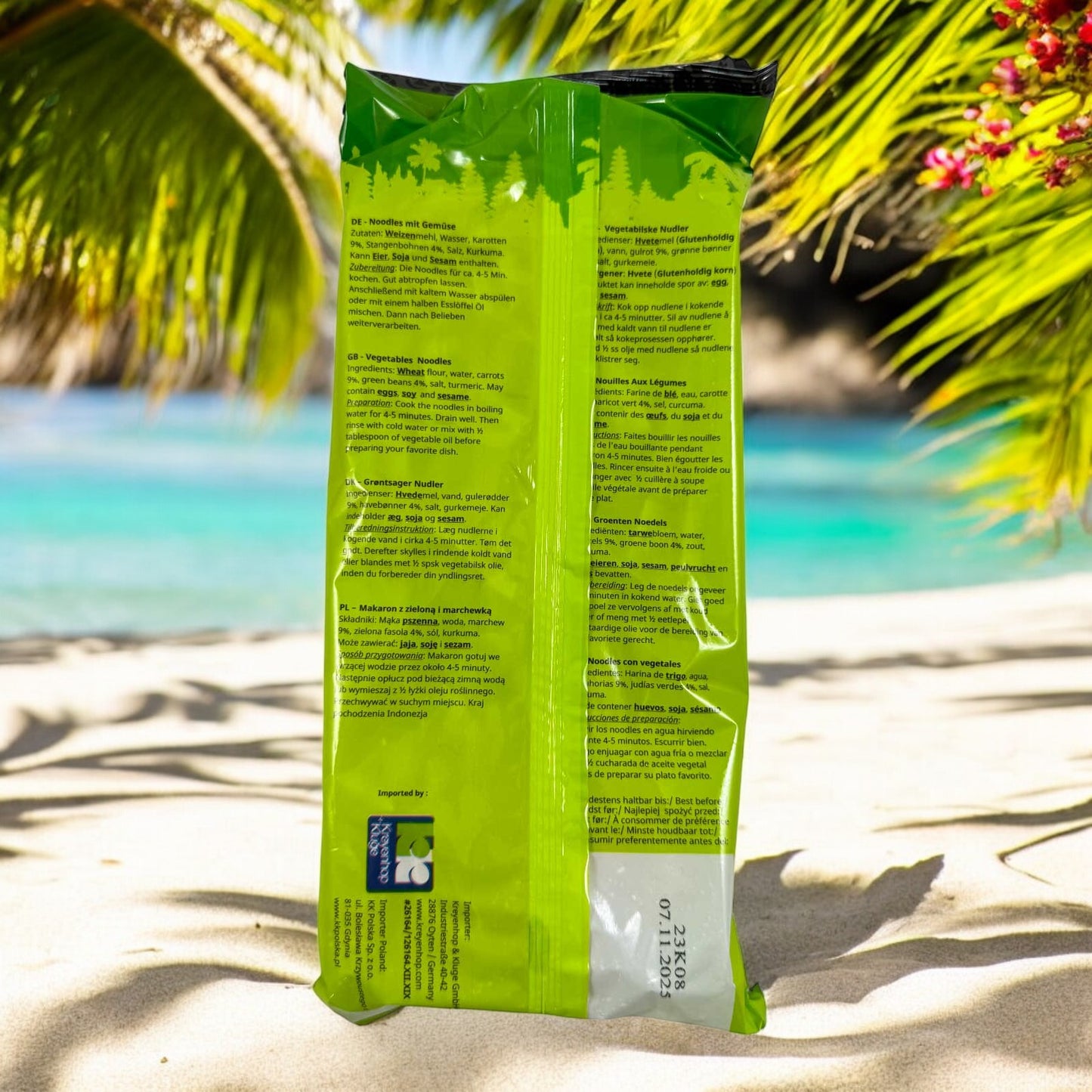 Bali Kitchen Gemüse Nudeln 200g