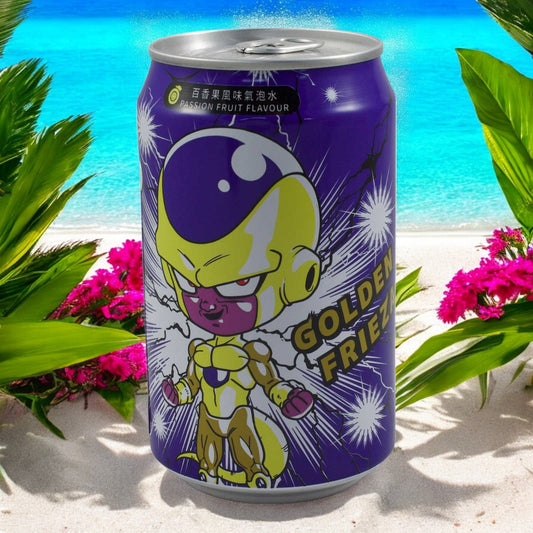 Ultra Ice Tea Passionsfrucht Erfrischungsgetränk zzgl. 25cent Pfand, EINWEG, Gold, Dragon Ball Frieza 330ml
