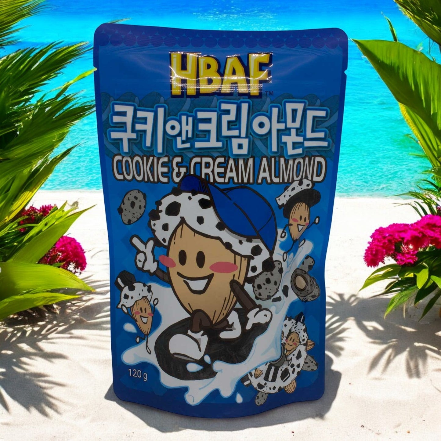 HBAF Cookie & Cream Mandeln 120g