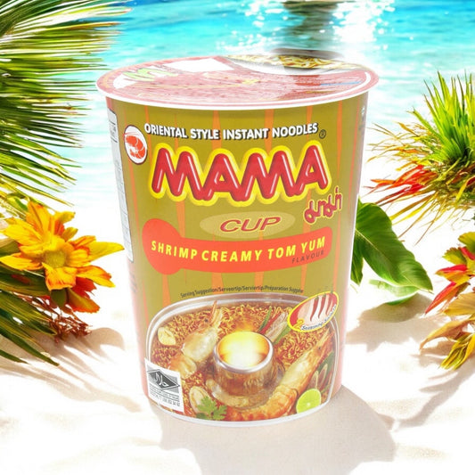 MAMA Tom Yum Shrimp Creamy Instant Noodles in a Cup 70g
