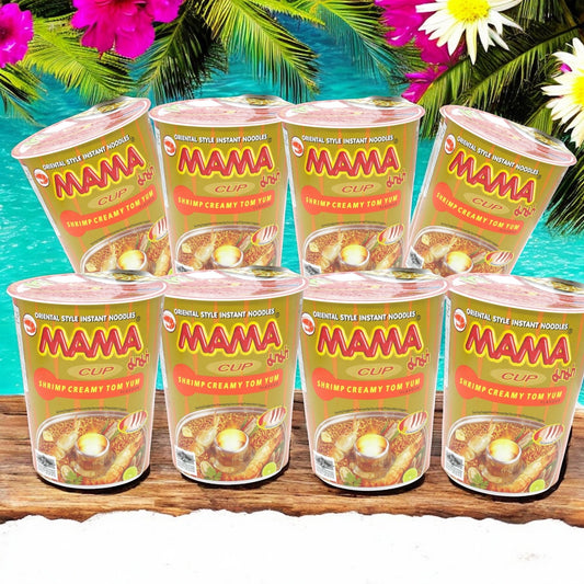 MAMA Tom Yum Shrimp Creamy Instant Noodles in a Cup 560g
